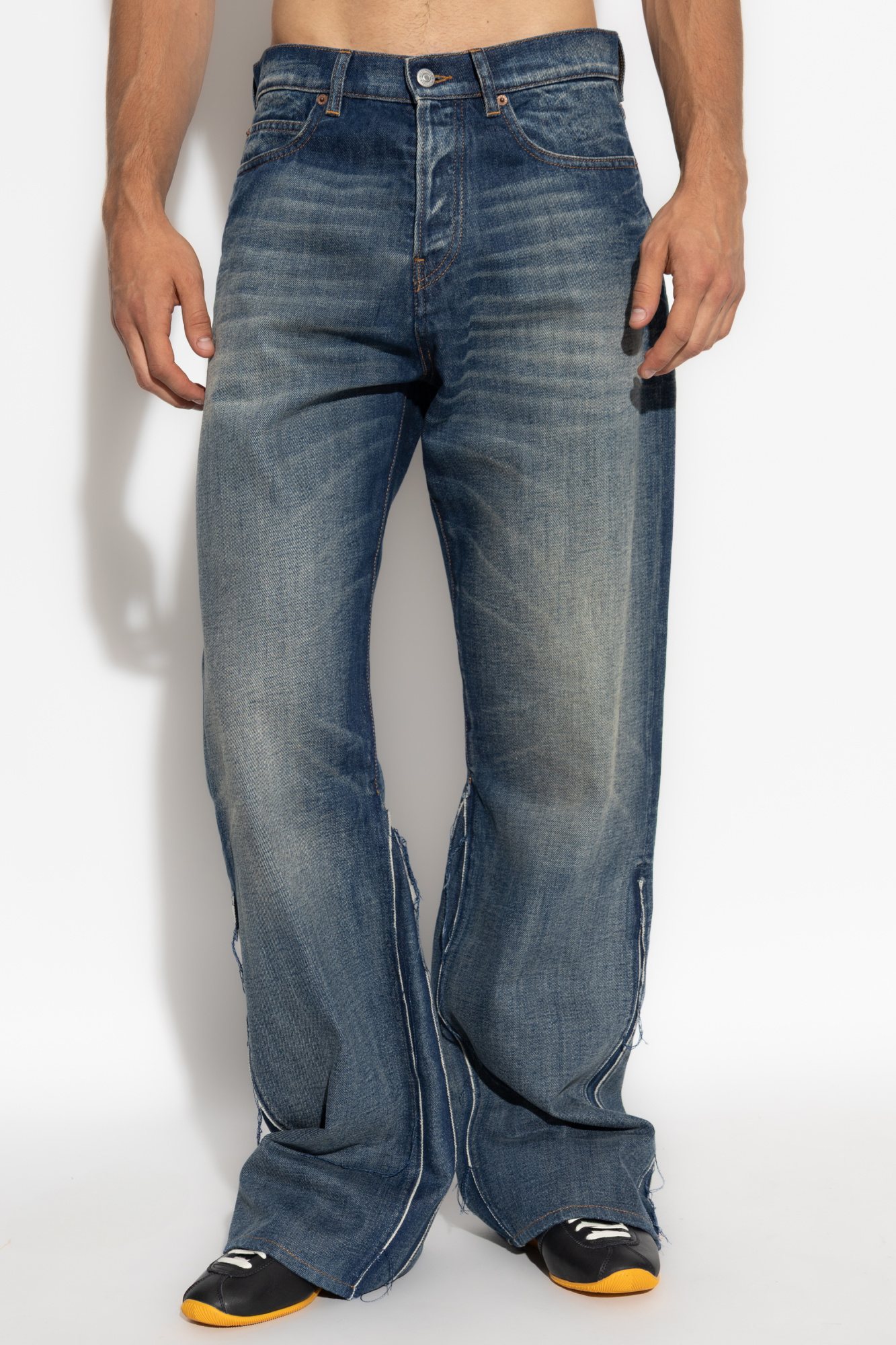 Navy blue Jeans with a 